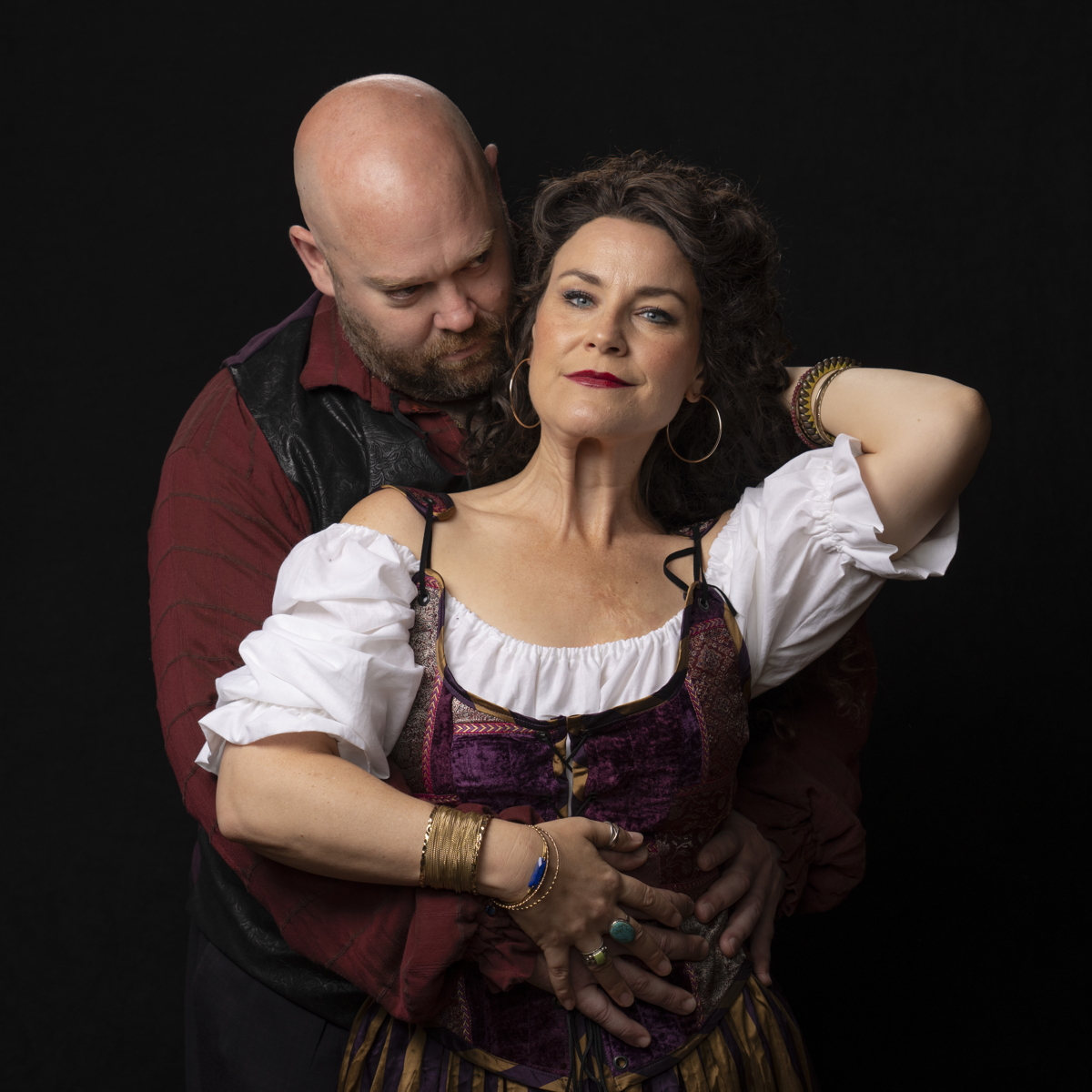 Brendan Tuohy and Elise Quagliata in "Carmen". Photo by Dan Donovan.