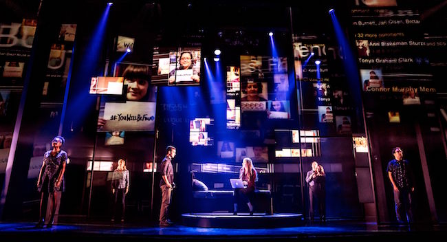 The touring production of 'Dear Evan Hansen,' Photos courtesy of Matthew Murphy.