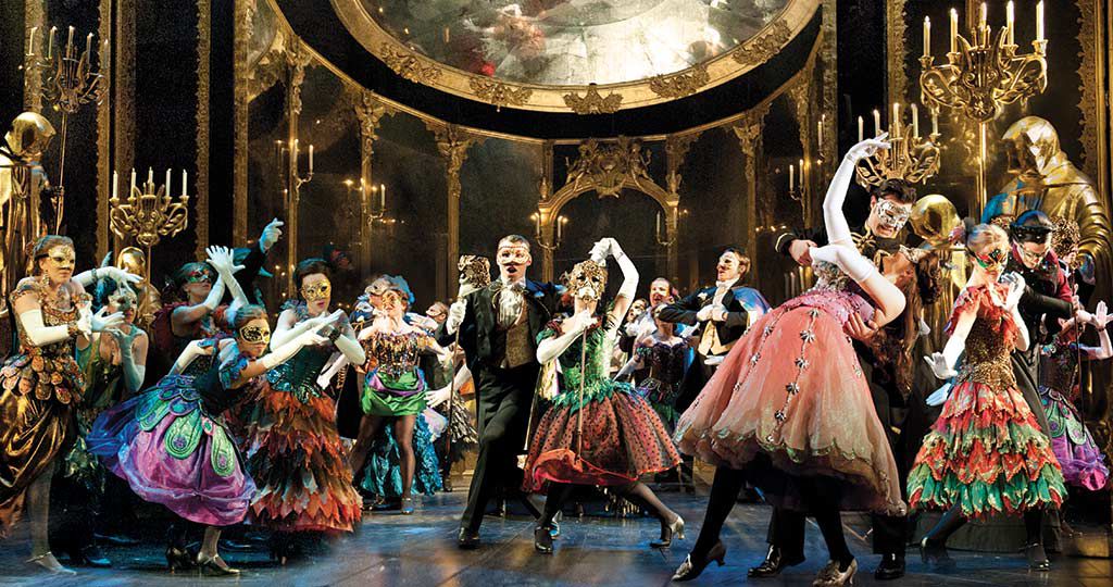 The ensemble in the touring production of 'Phantom of the Opera,'Photo courtesy of Matthew Murphy