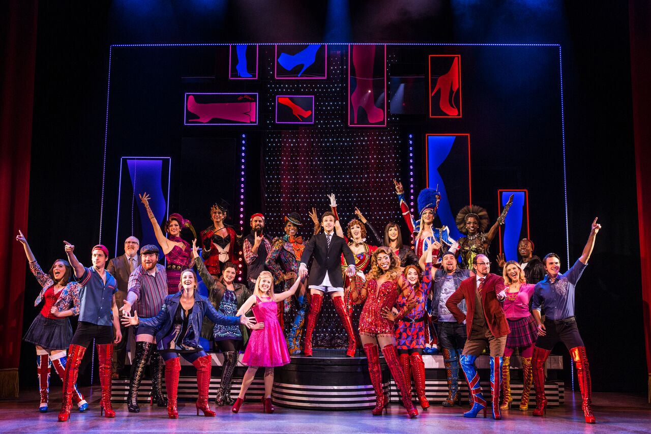 Photo from the touring production of 'Kinky Boots,' at the Peabody Opera House.