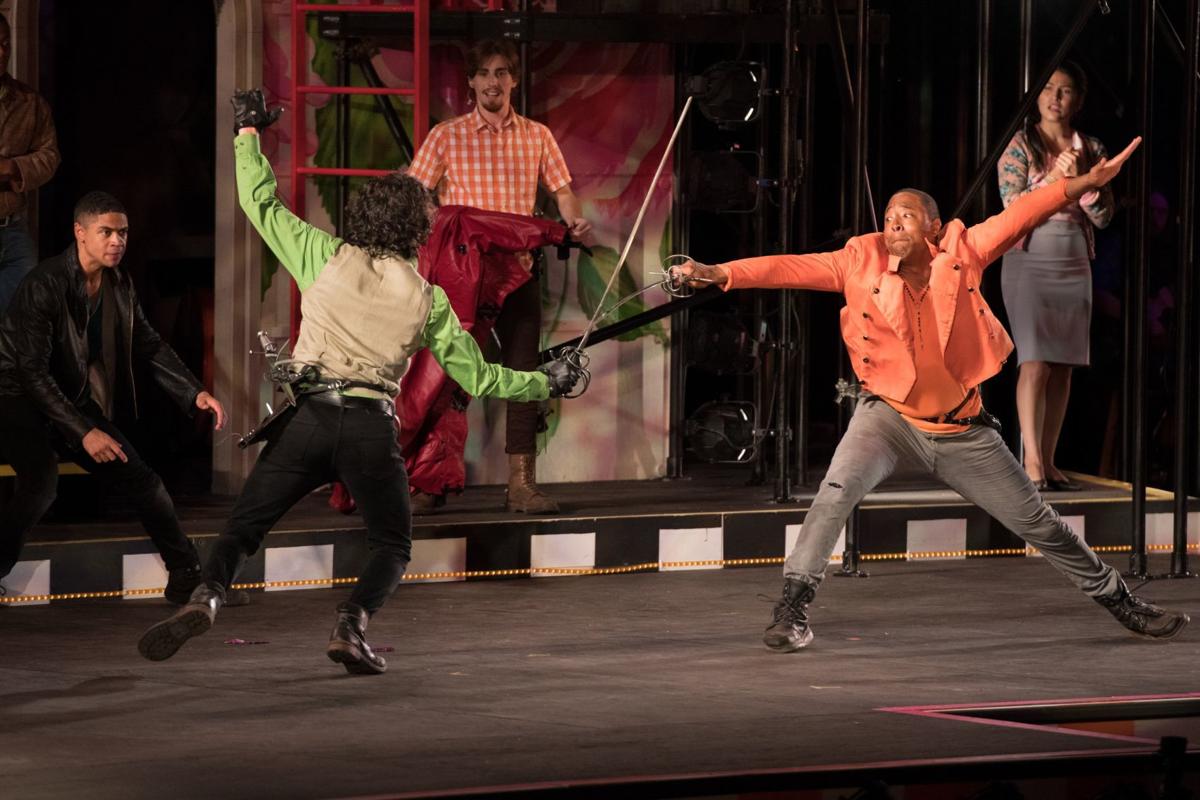 Shakespeare Festival St Louis performs 'Romeo and Juliet' in Forest Park, Photo by John Gitchoff