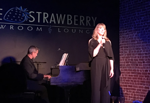 John Fischer and Emily Skinner at The Blue Strawberry. Photo by Chuck Lavazzi