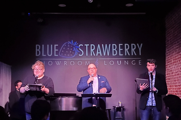 Caleb McCarroll, Jeffrey Carter, and Noah Lovins. Photo by Anna Blair.