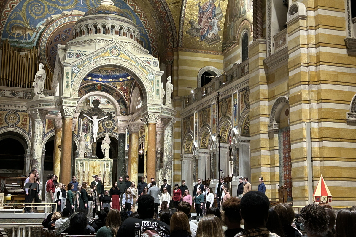 The Missouri State University Chorale at the Cathedral Basilica