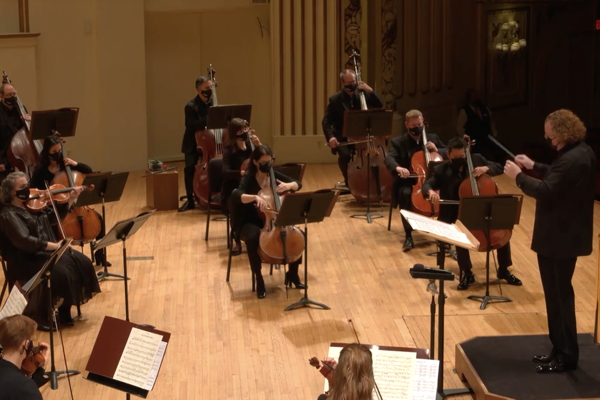 Stéphane Denève conducts the SLSO strings