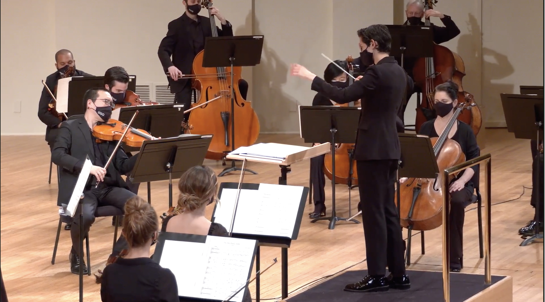 Stephanie Childress conducts the St. Louis Symphony strings