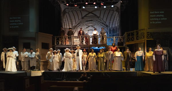 The company of 'Ragtime'. Photo by Dan Donovan courtesy of Union Avenue Opera.