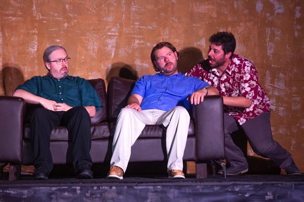 L-R: Ben Ritchie, Stephen Peirick, Jeremy Goldmeier. Photo by John Lamb